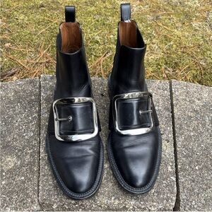 Givenchy Chelsea Buckle Boots 8